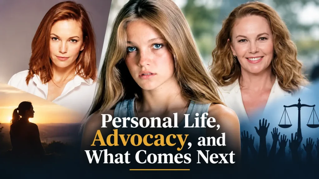 Personal Life, Advocacy, and What Comes Next