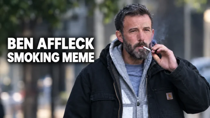 ben affleck smoking meme